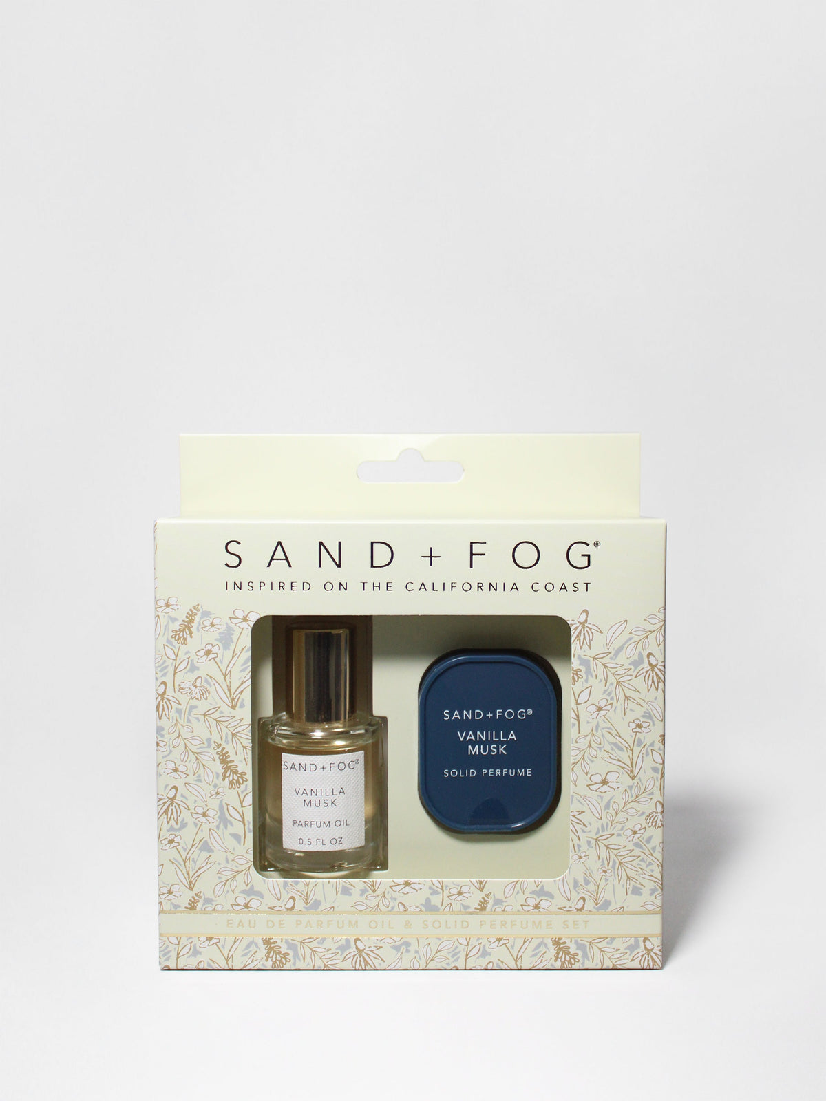 Curated Perfume Oil Rollerball and Solid Perfume Set - Vanilla Musk