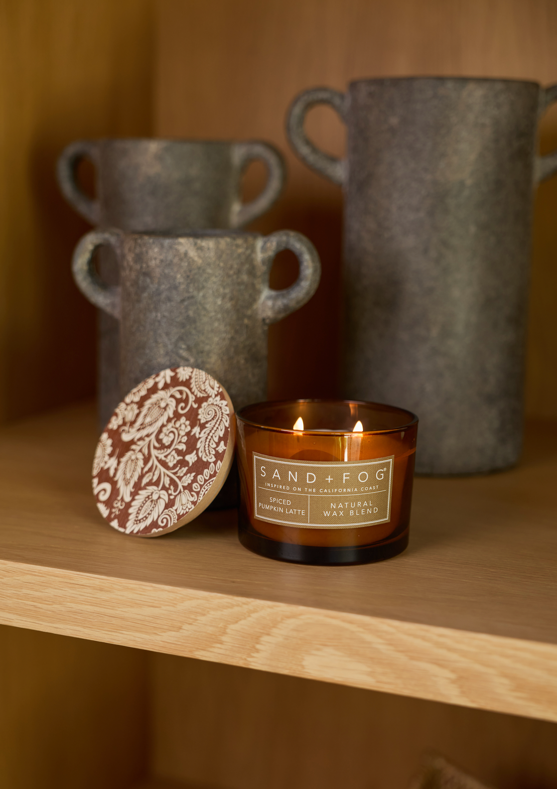 Luxurious Spiced Pumpkin Latte 12 oz scented candle