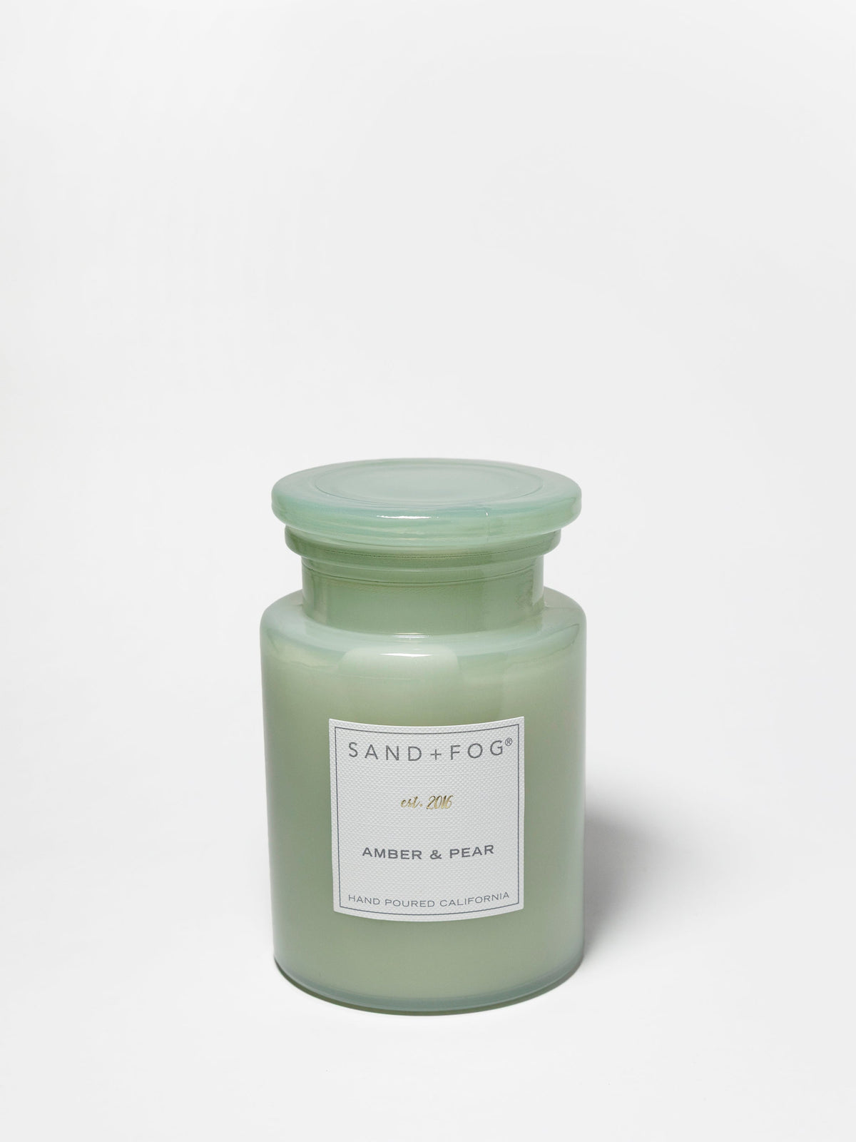 Luxurious Amber & Pear 12 oz scented candle