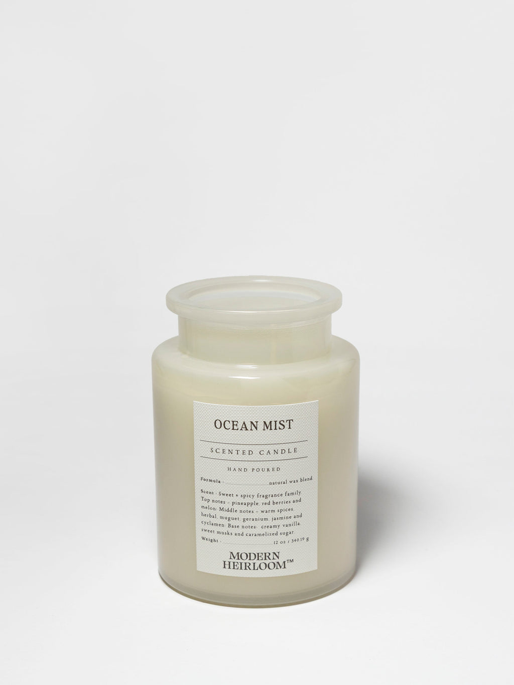 Luxurious Ocean Mist 12 oz scented candle