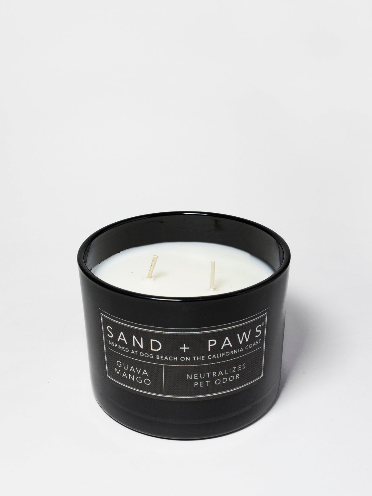 Luxurious Sand + Paws Guava Mango 12 oz scented candle