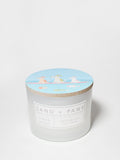 Luxurious Sand + Paws Clean Waves 12 oz scented candle