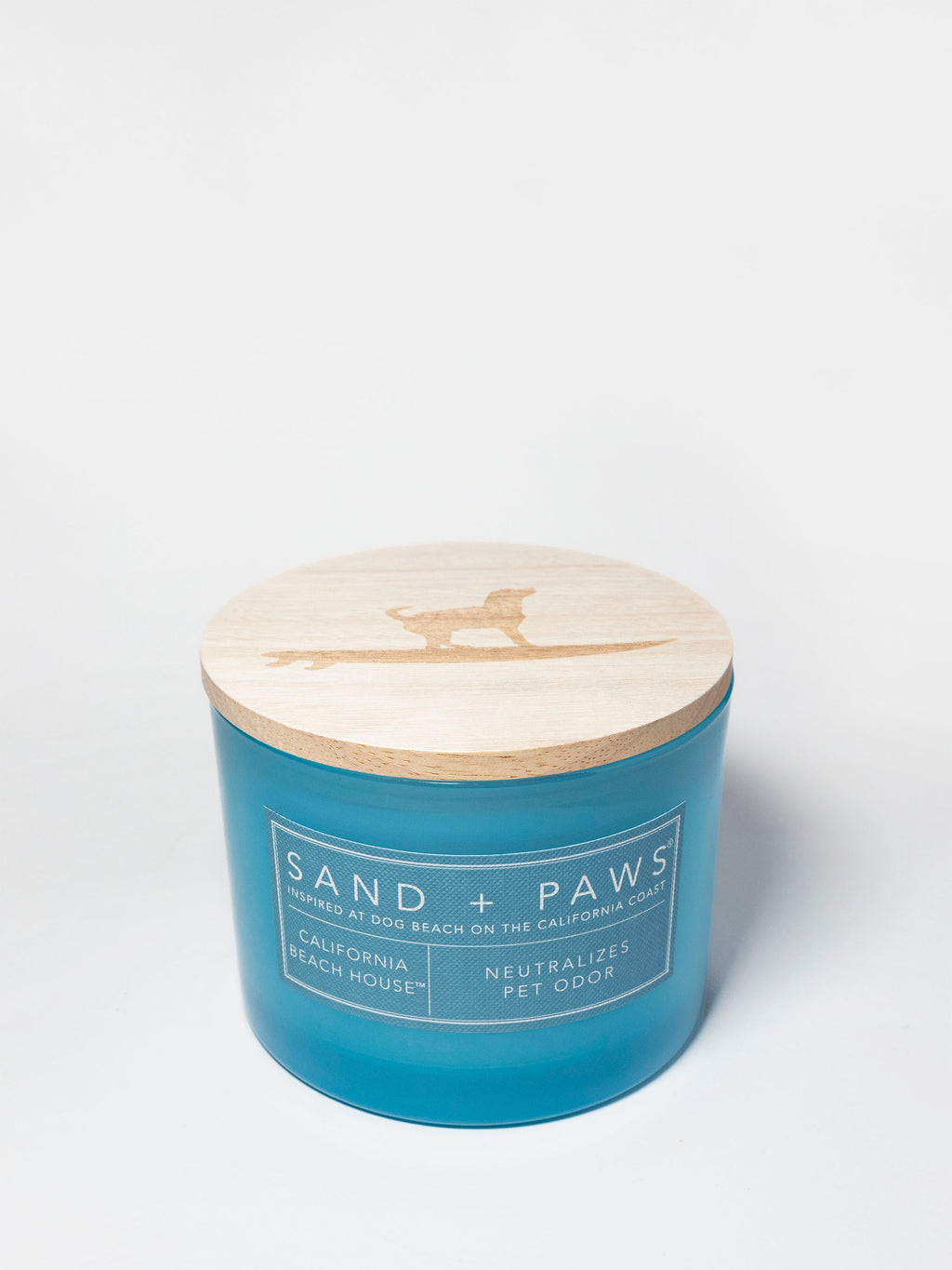 Luxurious Sand + Paws California Beach House 12 oz scented candle