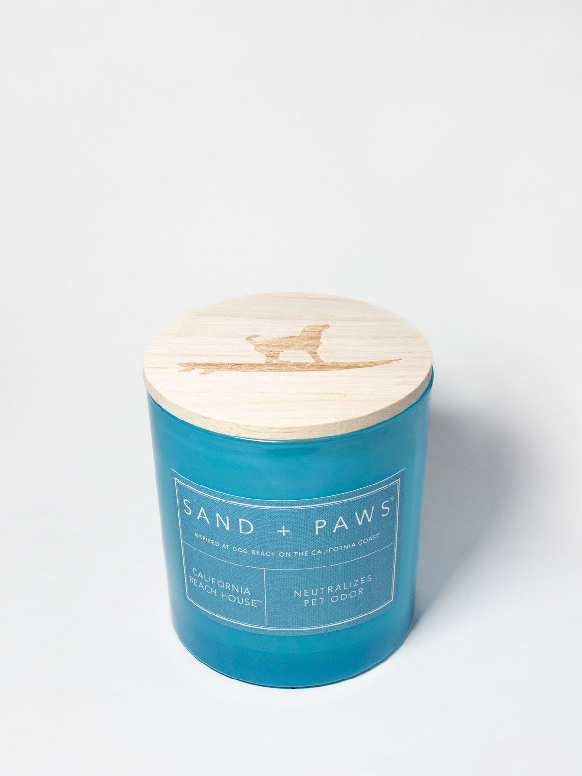 Luxurious Sand + Paws California Beach House 21 oz scented candle