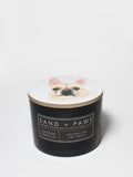 Luxurious Sand + Paws Orange Vanilla 12 oz scented candle