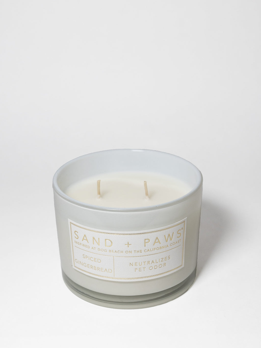 Luxurious Sand + Paws Spiced Gingerbread 12 oz scented candle